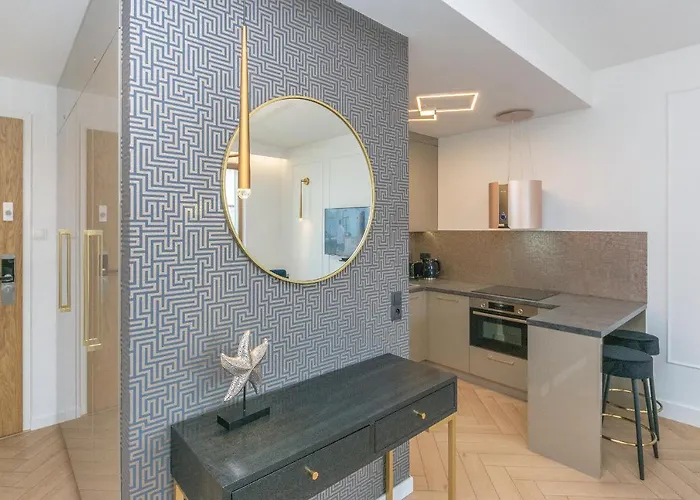 アパート Pomorskie Bernadowska Gold グディニャ