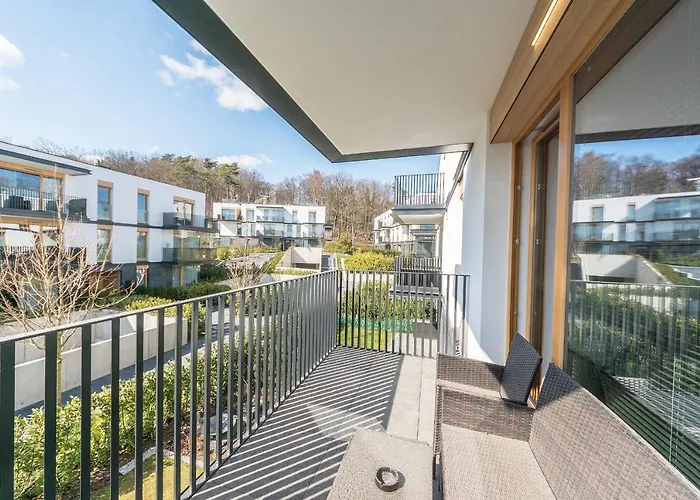 アパート Pomorskie Bernadowska Gold グディニャ